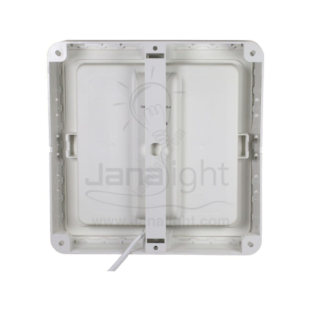 سبوت بانيل 24 وات لطش مربع ابيض بلاستيك اليوس Elios white square 24 watt Surface downlight panel